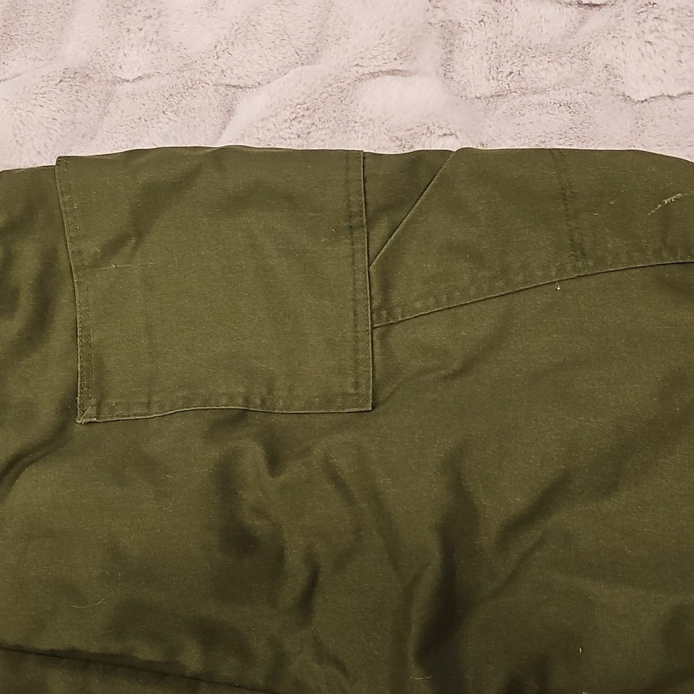 Vintage Unilog Olive Green Jumpsuit Coveralls Mens Large Regular Unisex Utility - Picture 12 of 16